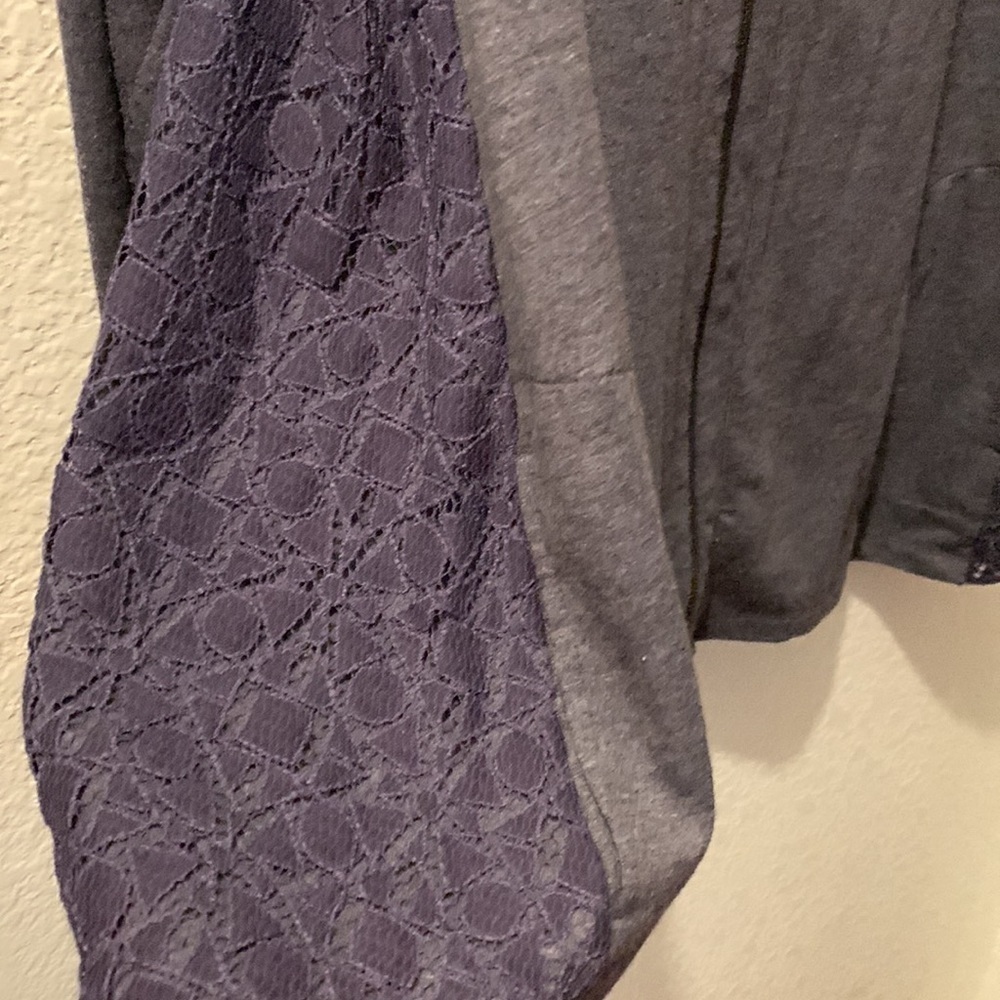 Logo Lounge Cardigan with lace - Picture 4 of 8